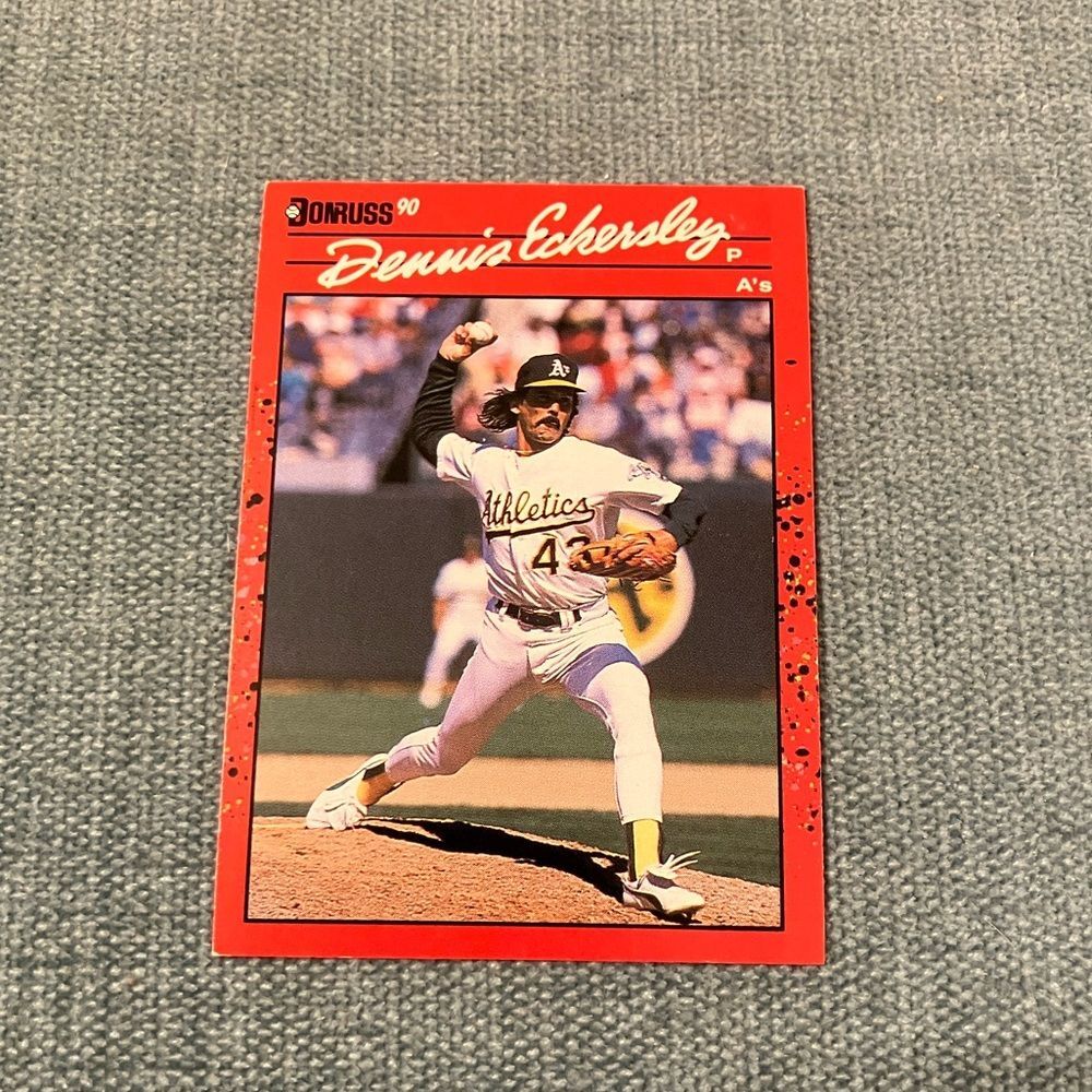 1990 Donruss Oakland A's Baseball Card Trading Card